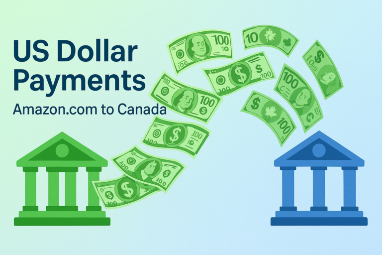 How Do I Get US Dollar Payments from Amazon.com back to Canada?