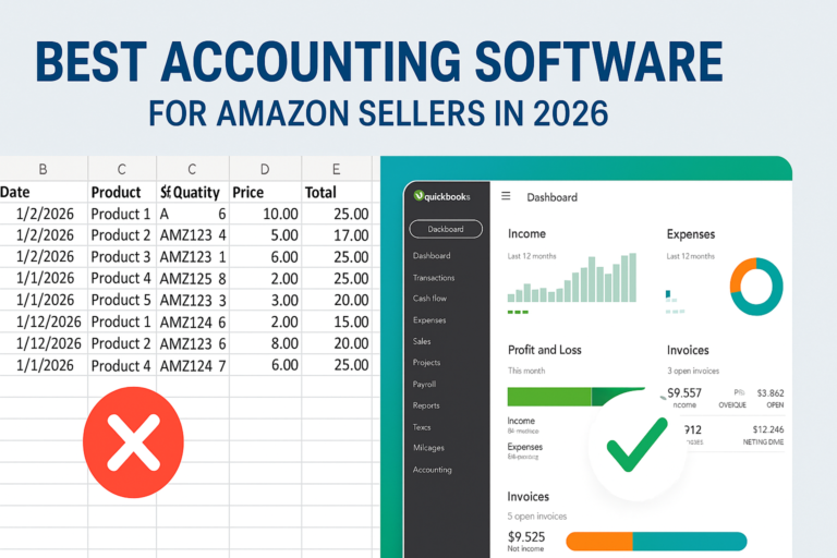 Best Accounting Software for Amazon Sellers in Canada (2026)