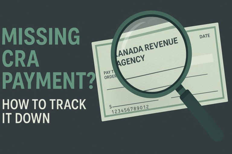 Did CRA Send You Money and You Never Received it?  Check Here!