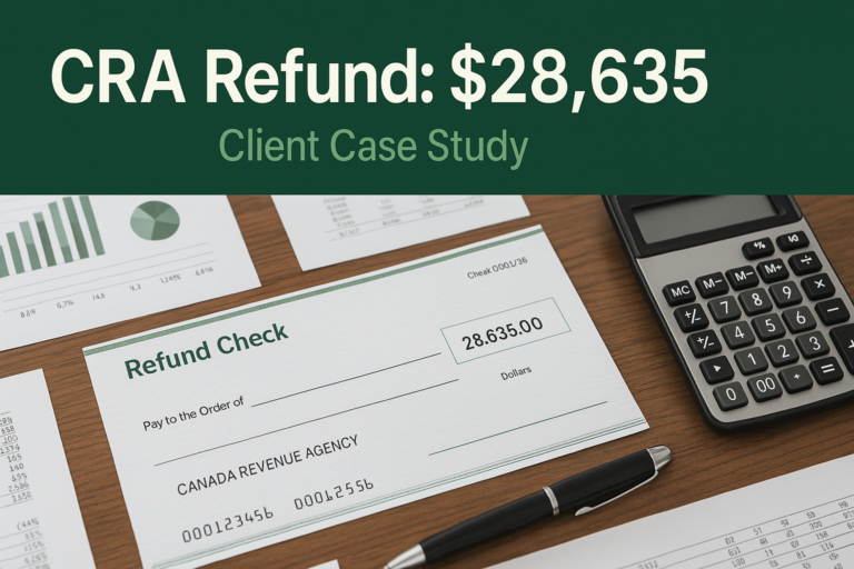 How I Got 8,635 Back for a Client from CRA in 16 Days
