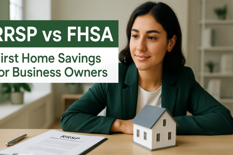 Should A Business Owner Contribute to Saving for First Home (RRSP and First Home Savings Account FHSA)?
