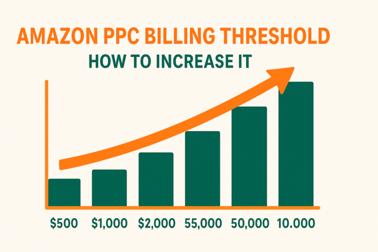 How To Increase your Amazon PPC Threshold Before They Bill You – From $500 Per Invoice to $10k Per Invoice