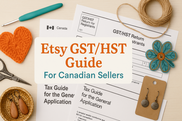 Etsy GST/HST for Canadian Sellers: What You Need to Know